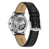 Bulova 96B441 Hudson Automatic Black Leather Strap Watch - W09400 Alternative Image