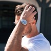 98A342 Bulova Series X Automatic Blue Suede Strap Watch - W09418 Alternative Image