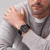 Fossil FS6036 Blue GMT Black Silicone Strap Watch - W10335 Alternative Image