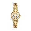 Fossil ES5329 Carlie Gold Plated Curb Bracelet Watch - W10342 Alternative Image