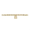 Fossil ES5372 Harwell Gold Plated Charm Bracelet Watch - W10375 Alternative Image