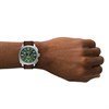 Fossil FS6100 Machine Chronograph Brown Leather Strap Watch - W10399 Alternative Image