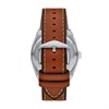 Fossil FS6115 Everett Blue Dial Brown Leather Strap Watch - W10415 Alternative Image