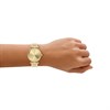 Fossil ES5465 Carlie Gold Tone Stone Set Bracelet Watch - W10480 Alternative Image