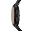 Fossil FS6187 Machine Black IP Brown Leather Strap Watch - W10501 Alternative Image