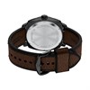 Fossil FS6187 Machine Black IP Brown Leather Strap Watch - W10501 Alternative Image