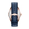 Fossil FS6196 Pearson Multifunction Blue Leather Strap Watch - W10503 Alternative Image