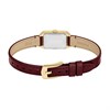 Fossil ES5530 Raquel Burgundy Leather Strap Watch - W10545 Alternative Image