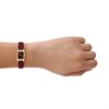 Fossil ES5530 Raquel Burgundy Leather Strap Watch - W10545 Alternative Image