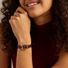 Fossil ES5530 Raquel Burgundy Leather Strap Watch - W10545 Alternative Image
