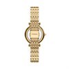 Fossil ES5521 Carlie Gold Tone Blue Dial Bracelet Watch - W10547 Alternative Image