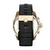 Diesel DZ4344 Mega Chief Chronograph Black Leather Strap Watch - W11167 Alternative Image