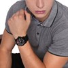 Diesel DZ1657 Master Chief Black IP Black Strap Watch - W11213 Alternative Image