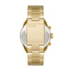 Diesel DZ4608 Spiked Chronograph Gold Tone Bracelet Watch - W11252 Alternative Image
