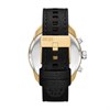 Diesel DZ4671 Spiked Chronograph Black Leather Strap Watch - W11312 Alternative Image