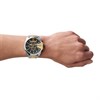 Diesel DZ4581 Mega Chief Chronograph Two Tone Black Dial Bracelet - W11334 Alternative Image