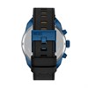 Diesel DZ4703 Spiked Chronograph Blue IP Black Leather Strap Watch - W11371 Alternative Image