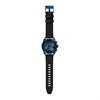 Diesel DZ4703 Spiked Chronograph Blue IP Black Leather Strap Watch - W11371 Alternative Image