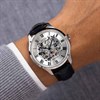 Rotary GS02940/06 Greenwich Automatic Black Leather Strap Watch - W1239 Alternative Image