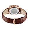 Rotary GS00302/70 Rose Gold Plated Brown Leather Strap Watch - W13107 Alternative Image