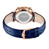 Rotary GS00302/05 Rose Gold Tone Blue Leather Strap Watch - W13108 Alternative Image