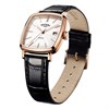 Rotary GS05309/01 Windsor Rose Gold Plated Black Leather Strap Watch - W1329 Alternative Image