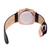 Rotary GS05309/01 Windsor Rose Gold Plated Black Leather Strap Watch - W1329 Alternative Image
