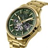 Rotary RGB10074/24 Greenwich GT1 Automatic Gold Tone Green Dial Bracelet Watch - W13318 Alternative Image