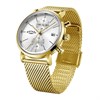 Rotary GB00303/06 Gold Plated Chronograph Mesh Bracelet Watch - W1378 Alternative Image