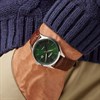 Lorus RH995RX9 Green Dial Brown Leather Strap Watch - W16339 Alternative Image