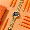 Lorus RJ696AX9 Sport Gold Tone Black Dial bracelet Watch - W16380 Alternative Image