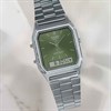 Casio Vintage AQ-230A-3AMQYES Green Dial Bracelet Watch - W17524 Alternative Image