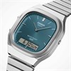Casio Vintage AQ-240E-3AEF Teal Dial Bracelet Watch - W17561 Alternative Image