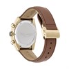 Aston Martin MTTS2F502 Timeless Chronograph Gold Tone Brown Leather Strap Watch - W2071 Alternative Image