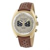 Aston Martin MTTS2F502 Timeless Chronograph Gold Tone Brown Leather Strap Watch - W2071 Alternative Image