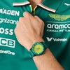 Aston Martin MTFK1F501 Aramco Formula 1 Green Silicone Strap Watch - W2082 Alternative Image