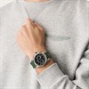 Aston Martin MTRH2S604 Thrill Solar Chronograph Stainless Steel Green Silicone Strap Watch - W2099 Alternative Image