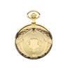 Jean Pierre G251 Gold Plated Double Hunter Pocket Watch And Chain - W2113 Alternative Image