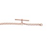 Jean Pierre G255 Rose Gold Plated Double Half Hunter Pocket Watch And Chain - W2202 Alternative Image