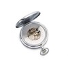Jean Pierre G251 Chrome Plated Double Hunter Pocket Watch And Chain - W2207 Alternative Image