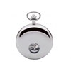 Jean Pierre G257CM Chrome Plated Double Half Hunter Pocket Watch And Chain - W2218 Alternative Image