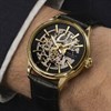 SP1024 Spirit Automatic Black Strap Gold Tone Case Watch - W27213 Alternative Image