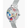 Olivia Burton OBGSET151 Pop Art Stainless Steel Mesh/Blue Strap Watch Set - W28149 Alternative Image