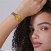 Olivia Burton 24000386 Highbury Gold Tone Orange Dial Bracelet Watch - W28217 Alternative Image