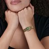 Olivia Burton 24000382 Berkley Gold Tone Square Green Dial Bracelet Watch - W28222 Alternative Image