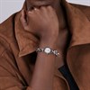Olivia Burton 24000393 Hex Link Mini Stainless Steel Chain Bracelet Watch - W28224 Alternative Image
