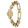 Olivia Burton 24000394 Hex Link Mini Gold Tone Chain Bracelet Watch - W28225 Alternative Image
