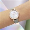 Olivia Burton OB16SE12 Classics Grey Leather Strap Watch - W2894 Alternative Image