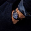 Sekonda 1634 Midnight Blue Multi Function Black Leather Strap Watch - W31165 Alternative Image