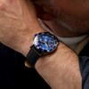 Sekonda 1634 Midnight Blue Multi Function Black Leather Strap Watch - W31165 Alternative Image